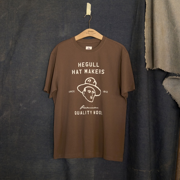 Printed Vintage Tee Brown